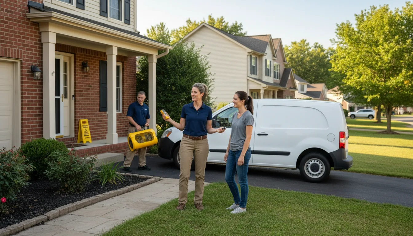 Water restoration image for Mildew Remediation in Bellport, NY